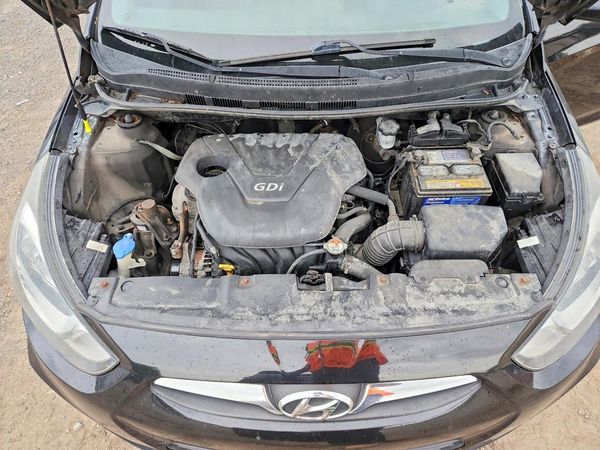 2013 HYUNDAI ACCENT GLS, GS — Engine bay