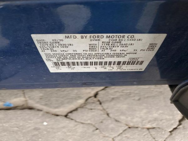 2020 FORD EDGE