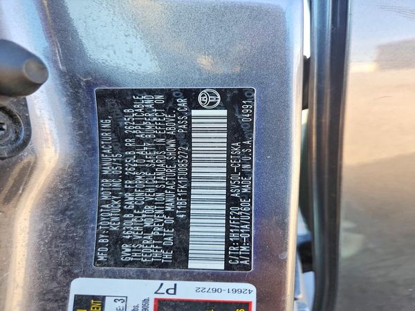 2015 TOYOTA CAMRY