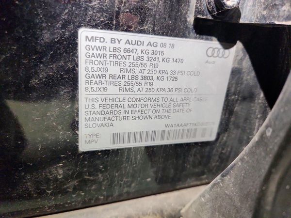 2019 AUDI Q7