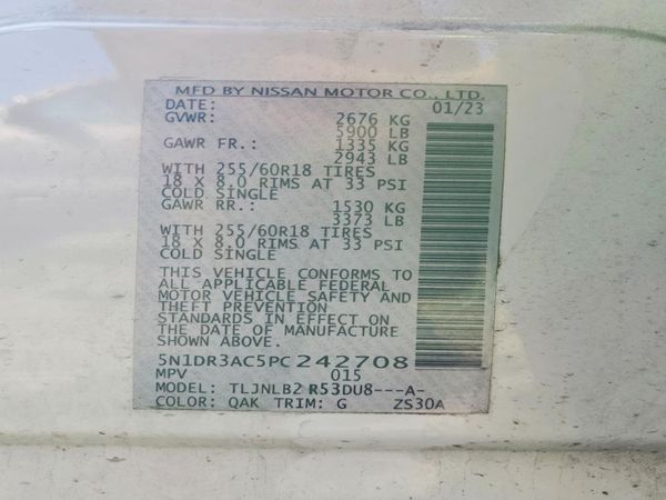 2023 NISSAN PATHFINDER