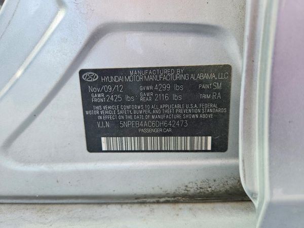 2013 HYUNDAI SONATA GLS/ GLS Popular