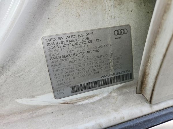 2015 AUDI A4 ALLROAD quattro Premium Plus