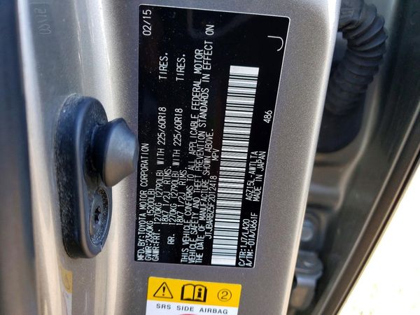 2015 LEXUS NX 200t Luxury