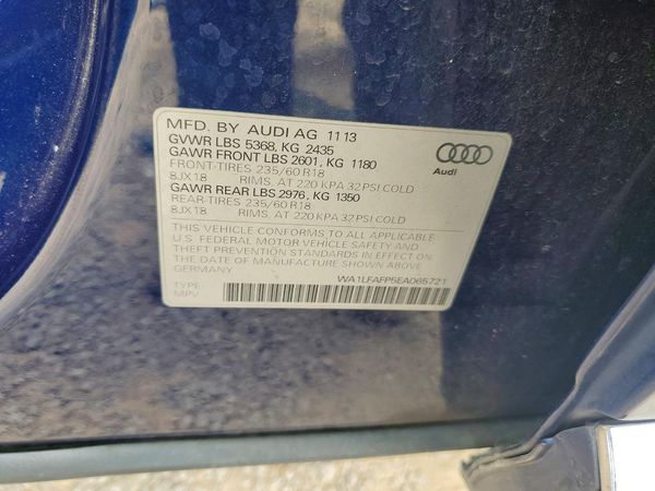 2014 AUDI Q5
