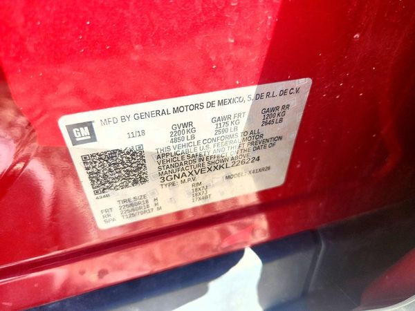 2019 CHEVROLET EQUINOX LT (2LT)
