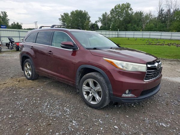 2014 TOYOTA HIGHLANDER Base/Hybrid — Passenger 3/4