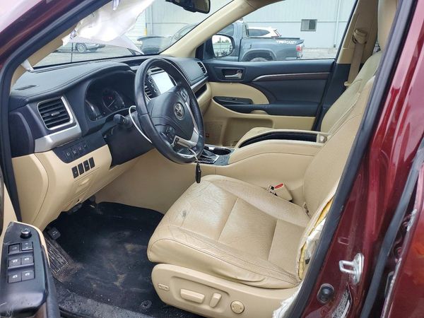 2014 TOYOTA HIGHLANDER Base/Hybrid — DENT