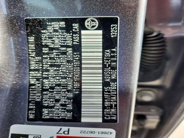 2016 TOYOTA CAMRY