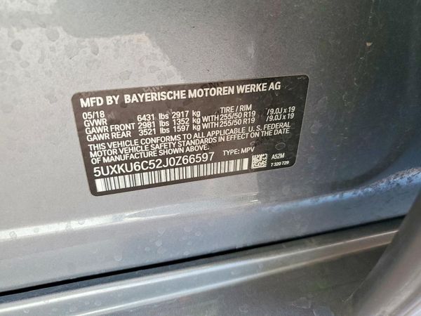 2018 BMW X6