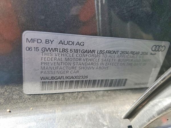 2016 AUDI S4
