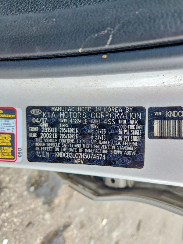 2017 KIA NIRO FE / LX / LX Tech