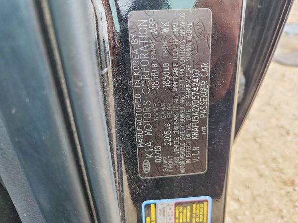 2013 KIA FORTE5 EX