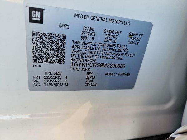2021 CADILLAC XT6