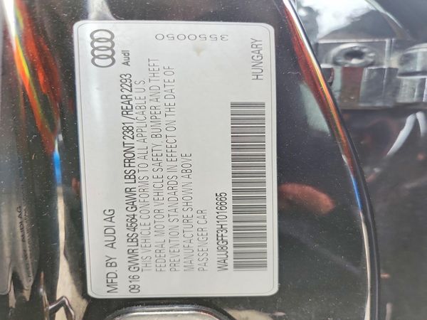 2017 AUDI A3