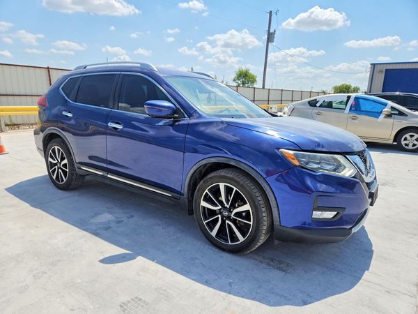 2018 NISSAN ROGUE — Passenger 3/4