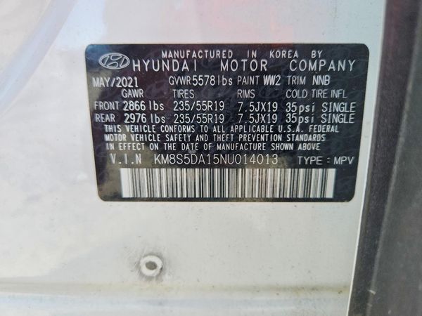 2022 HYUNDAI SANTA FE