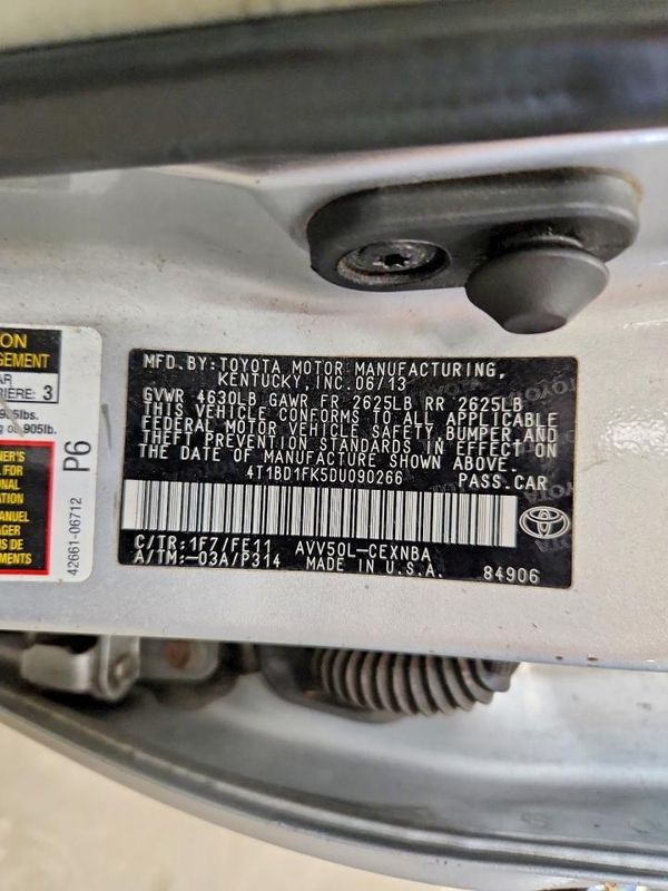 2013 TOYOTA CAMRY Hybrid