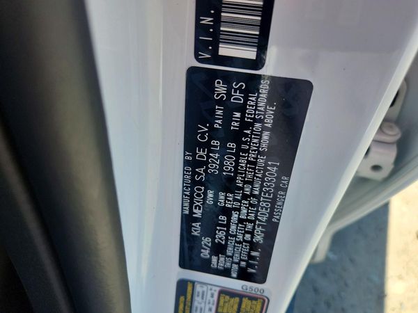 2026 KIA K4