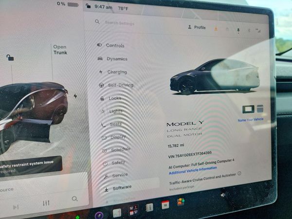 2026 TESLA MODEL Y — ODOM