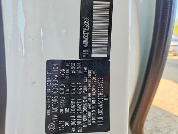 2017 KIA SEDONA L
