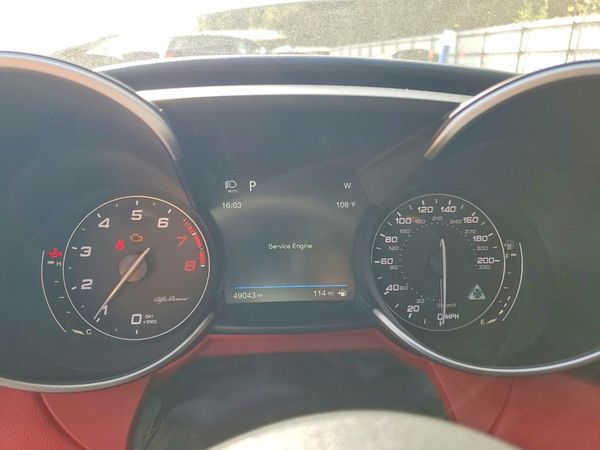 2018 ALFA ROMEO GIULIA QUADRIFOGLIO RWD — ODOM