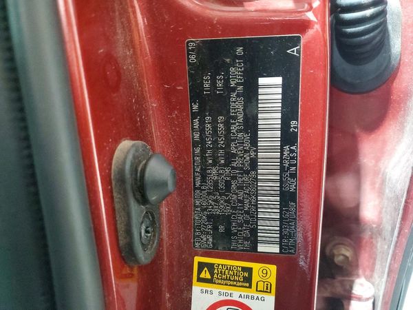 2019 TOYOTA HIGHLANDER SE/XLE