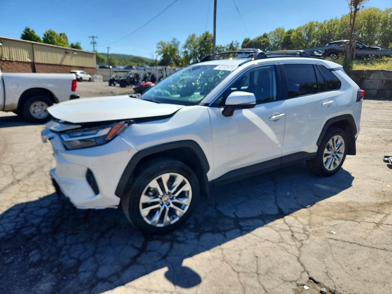 2025 TOYOTA RAV4 — Front 3/4