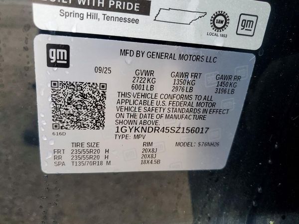 2025 CADILLAC XT5 Premium Luxury