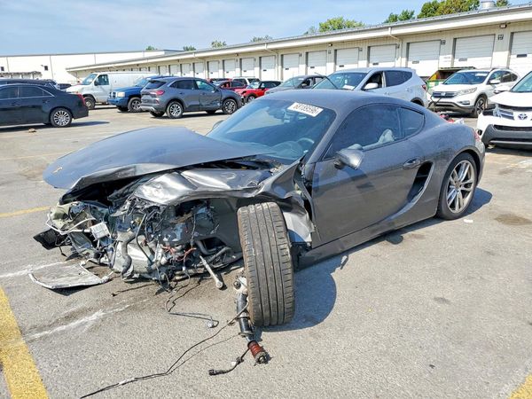 2014 PORSCHE CAYMAN — Front 3/4