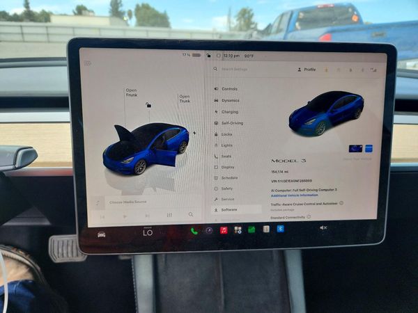 2022 TESLA MODEL 3 — ODOM