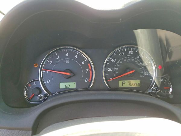 2012 TOYOTA COROLLA