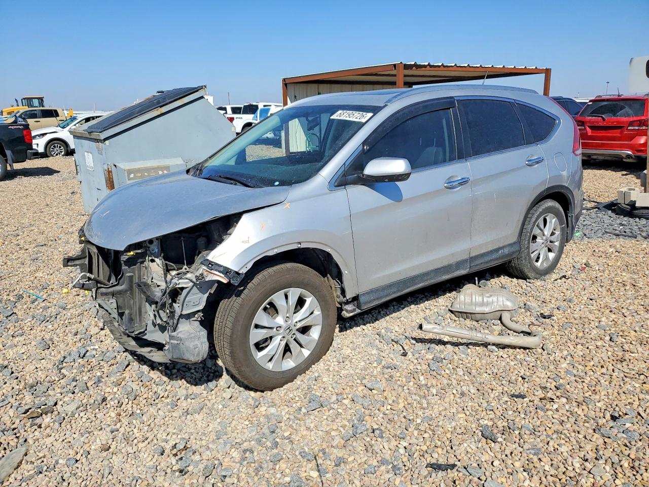 2012 HONDA CRV EX-L — Front 3/4