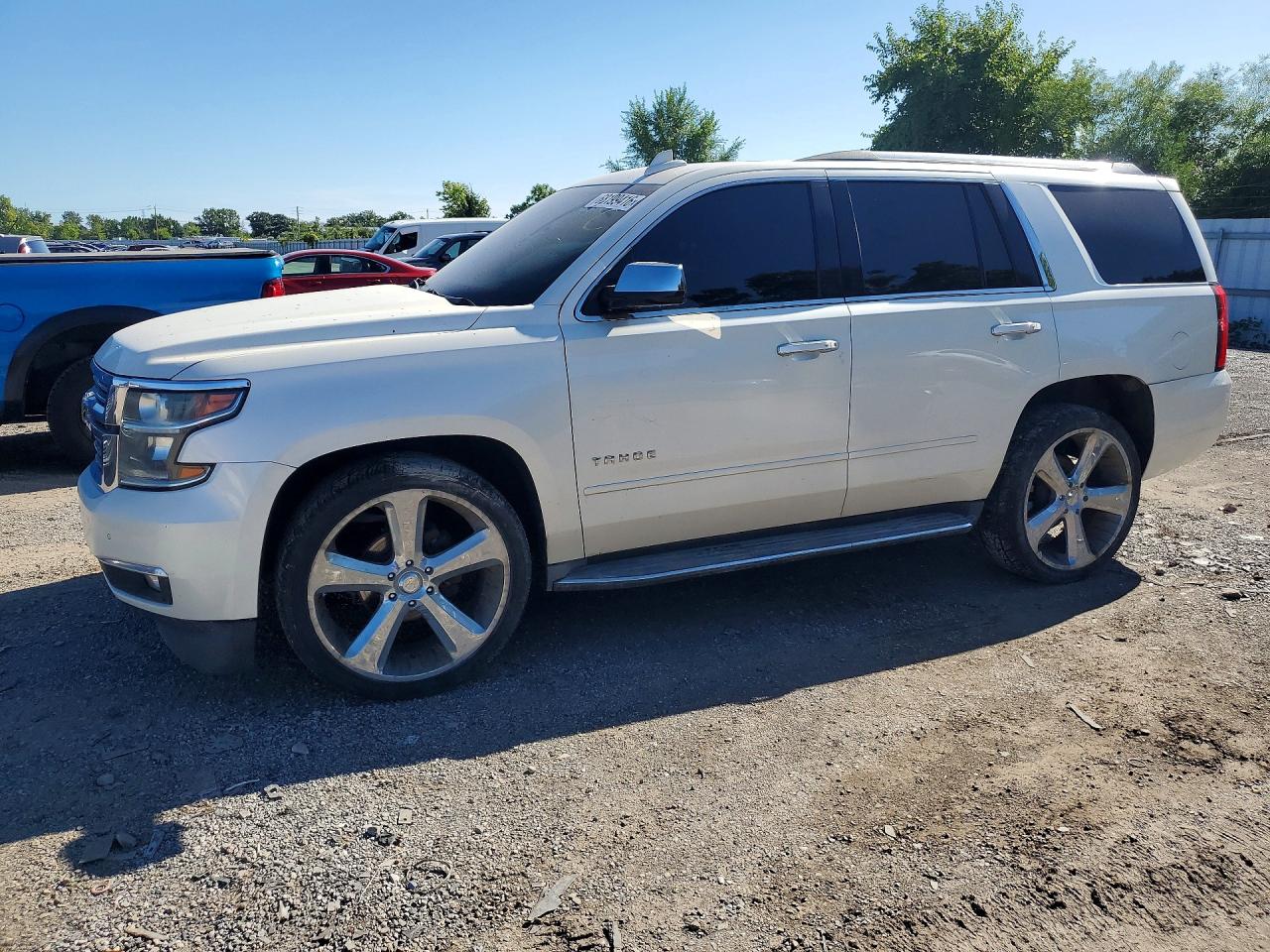 2016 CHEVROLET TAHOE Police Vehicle — Front 3/4
