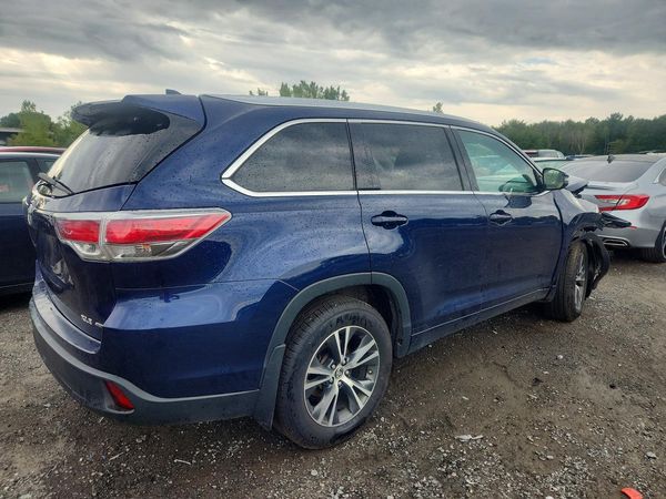 2016 TOYOTA HIGHLANDER Base/Hybrid — PSRA