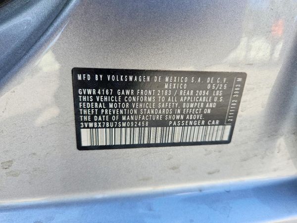 2025 VOLKSWAGEN JETTA