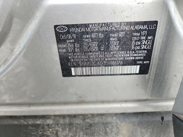 2020 HYUNDAI SANTA FE