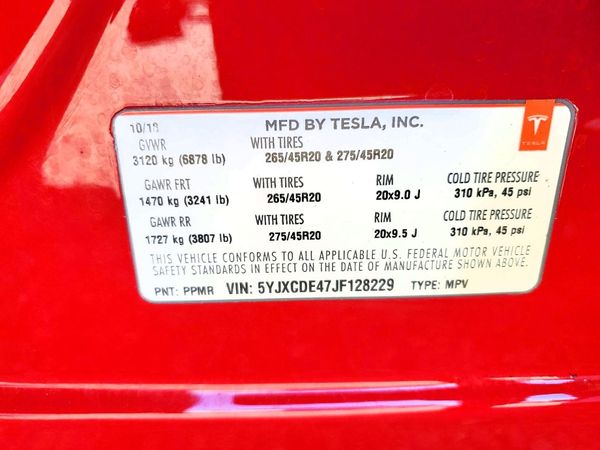2018 TESLA MODEL X