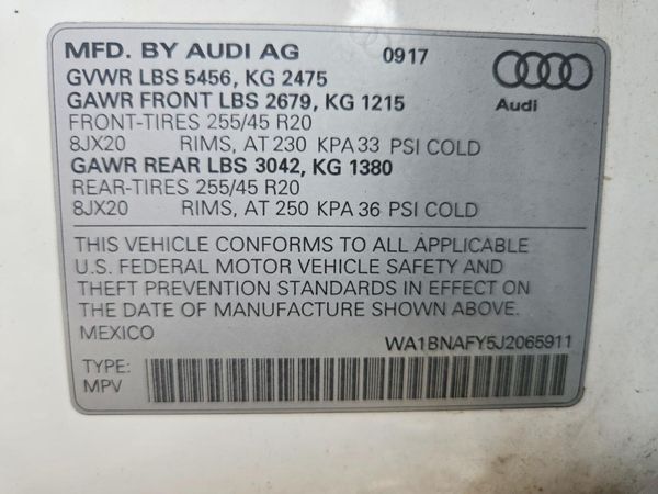 2018 AUDI Q5