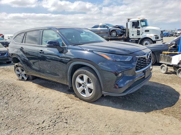 2024 TOYOTA HIGHLANDER — Passenger 3/4