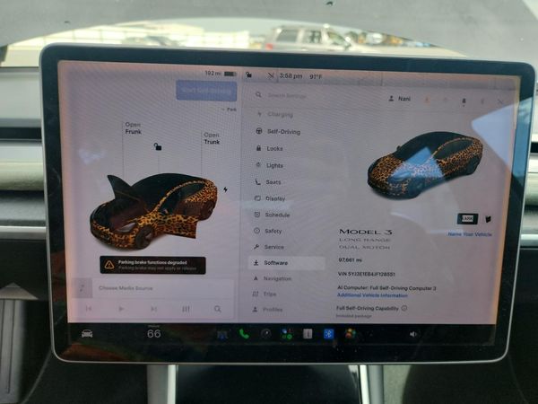 2018 TESLA MODEL 3 — ODOM
