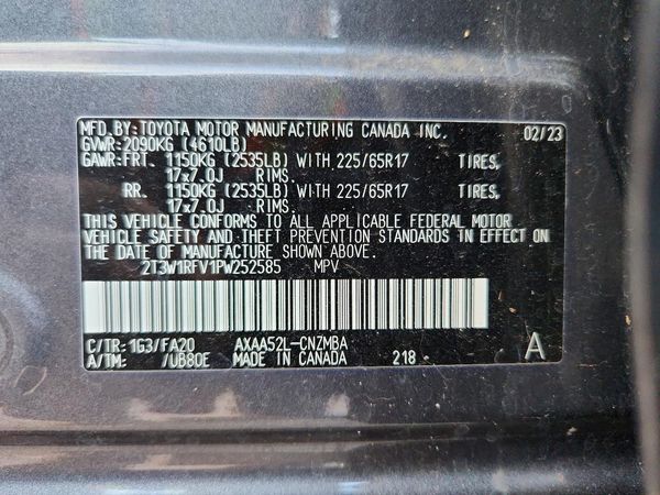 2023 TOYOTA RAV4