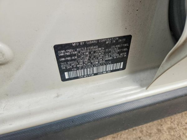 2024 SUBARU CROSSTREK Premium — VINS