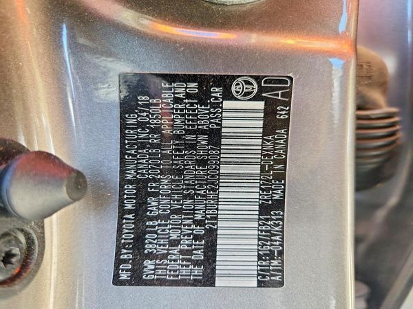 2018 TOYOTA COROLLA L/LE/SE/XLE/XSE