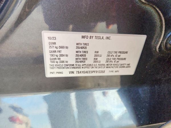 2023 TESLA MODEL Y