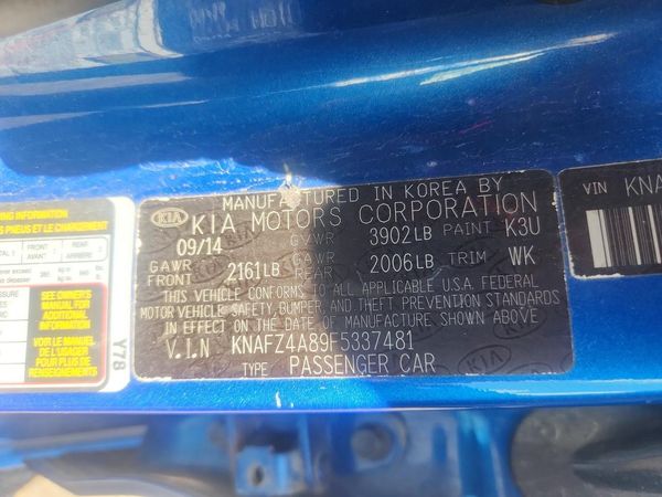 2015 KIA FORTE TOP (High)
