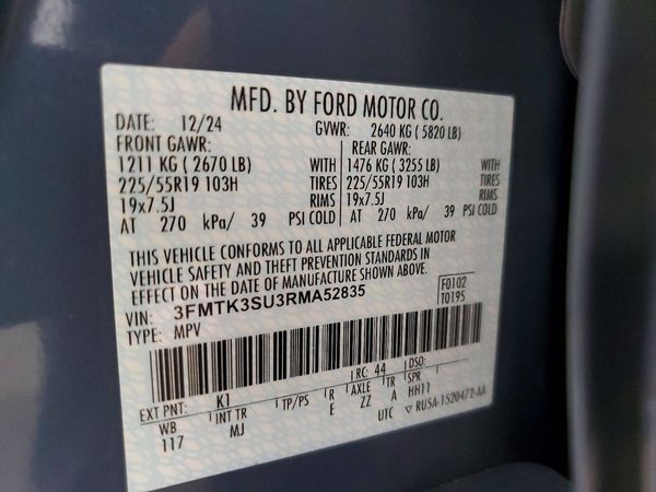 2024 FORD MUSTANG Premium — VINS