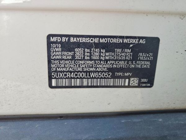 2020 BMW X5 sDrive40i