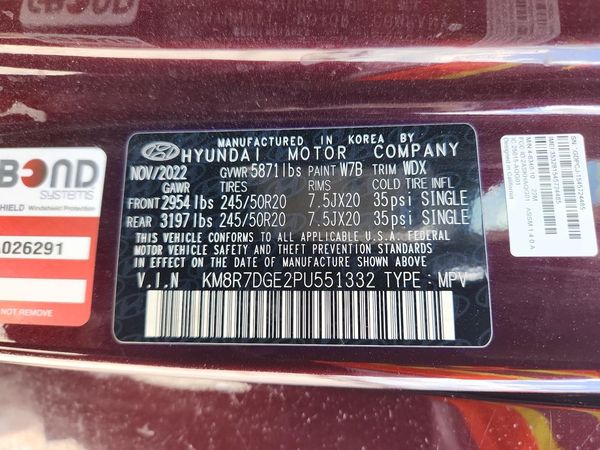 2023 HYUNDAI PALISADE