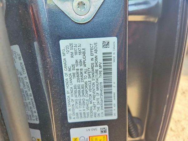 2024 HONDA CR-V — VINS